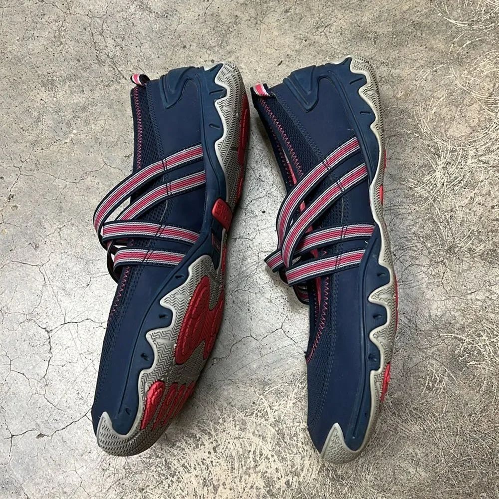 * Sperry top Sider navy and pink casual shoes Mary Jane style flats - Picture 5 of 7
